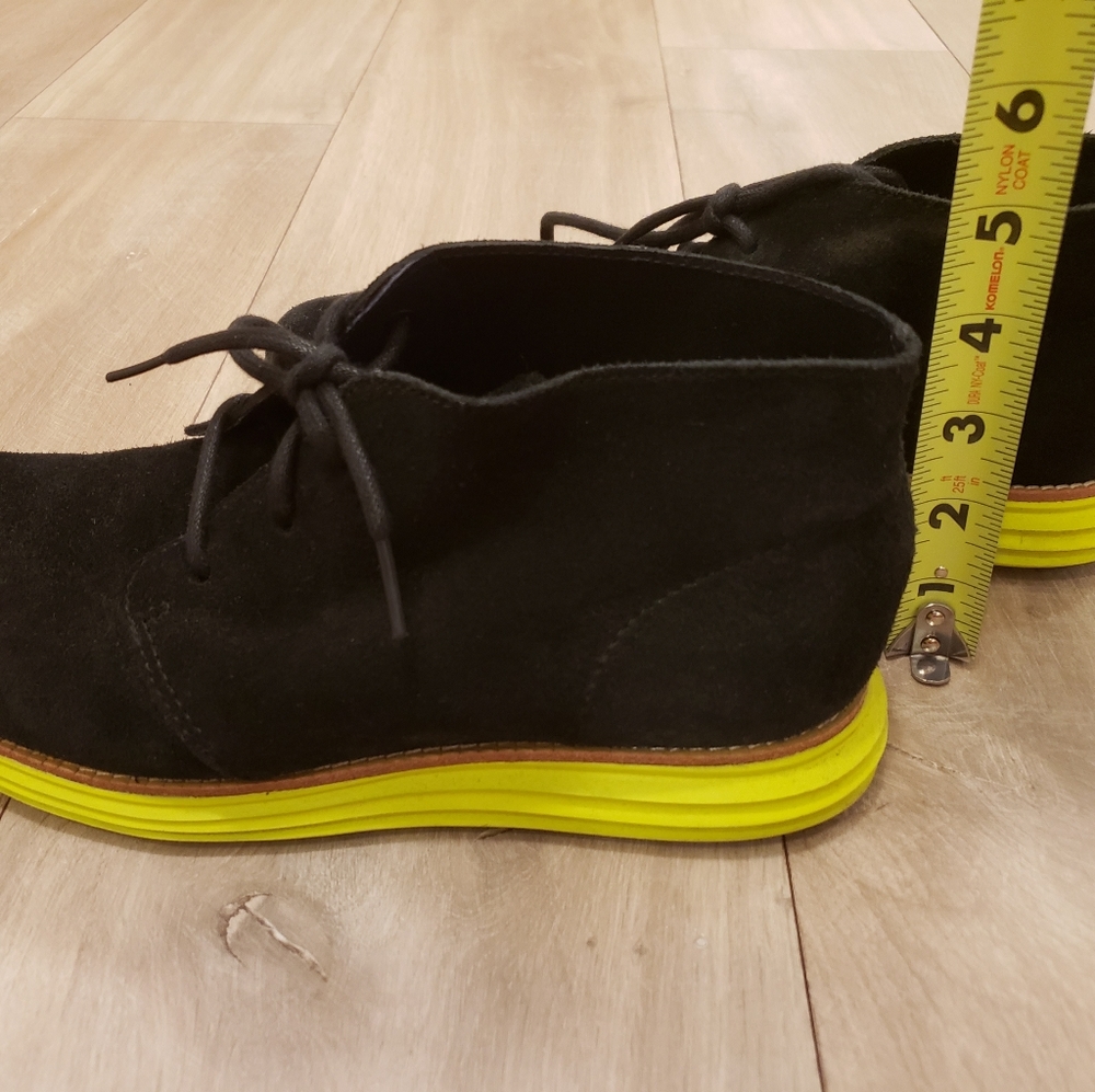 Cole Hann Suede Black Boots - Picture 2 of 13